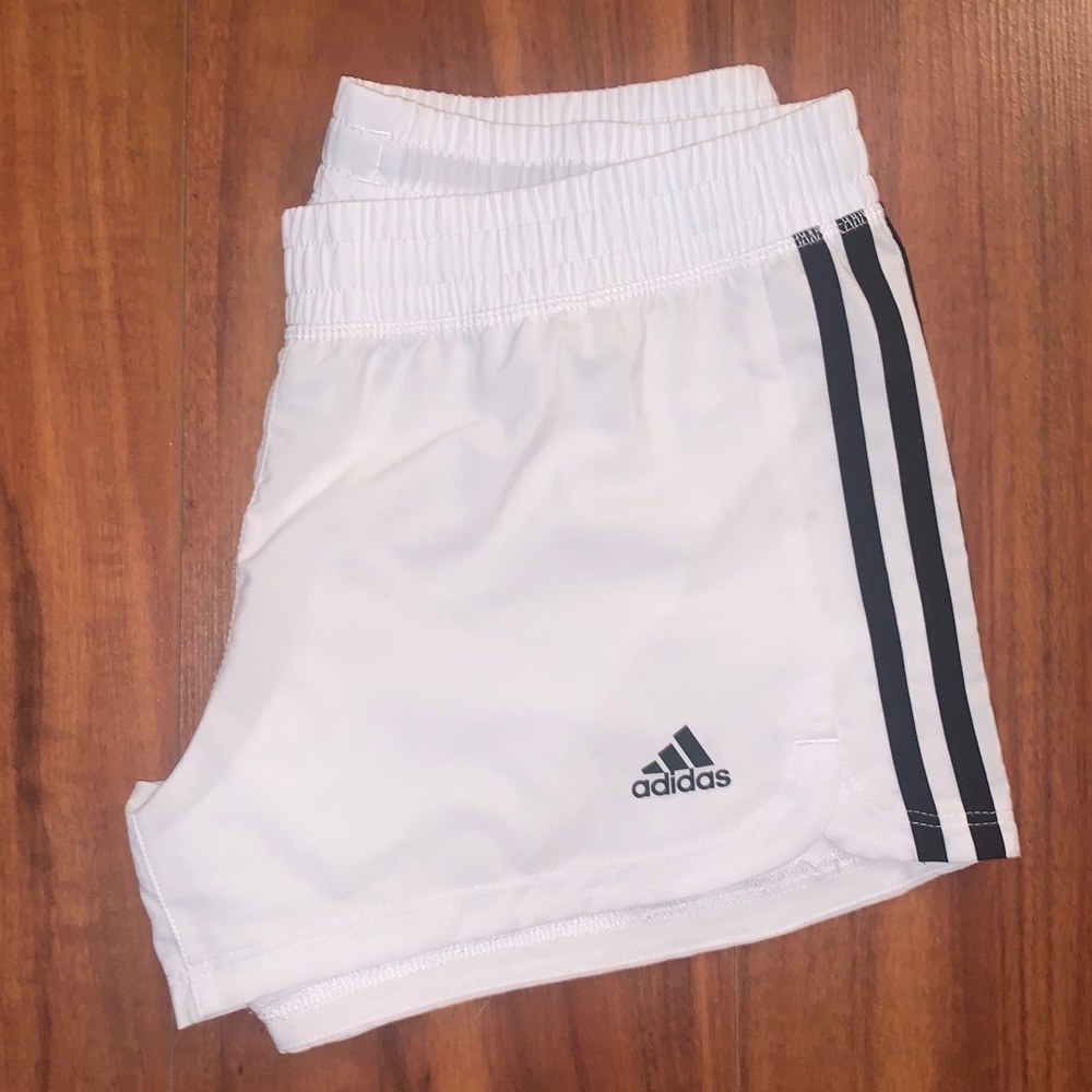 Adidas Size Small Women’s Pacer 3-Stripes Shorts